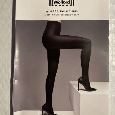 Wolford Velvet De Luxe 50 Tights (ADMIRAL) Medium